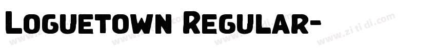 Loguetown Regular字体转换 Loguetown Regular字体转换